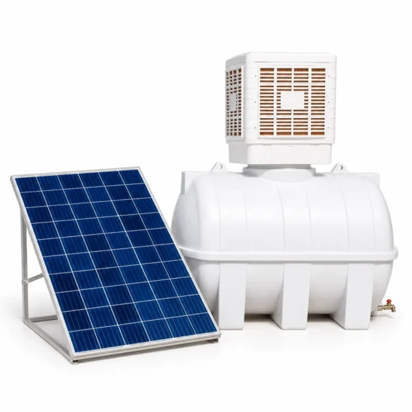 خفض درجة حرارة المياه في الامارات Solar Water Cooling System